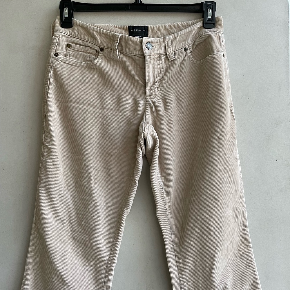 Low Rise Corduroy Pants